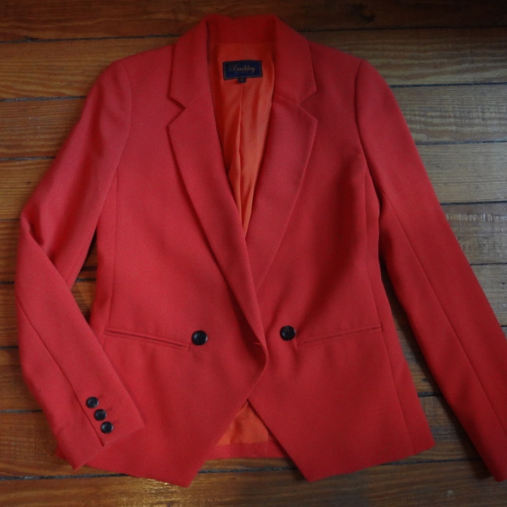 Madewell Orange Blazer